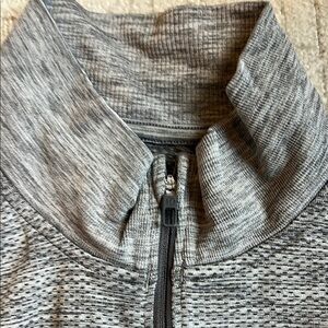 Gray Quarter-Zip Pullover- Lululemon